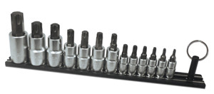 VIM Tools 13 Piece Standard Torx Set T10 - VMTMS-TORX