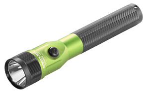 Streamlight Lime Green Stinger LED with AC/DC Piggy Back Charger - SG75636