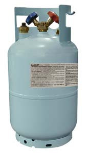 Mastercool 30 Lbs R134A Recovery Tank with Float Turn Off Switch - ML67010