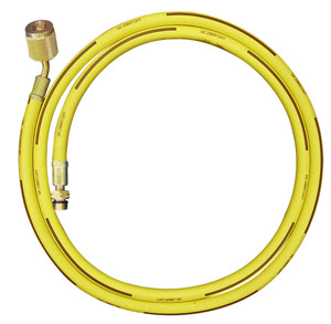 Mastercool R1234YF 60" Yellow Hose With Built In Shut-Off - ML83602