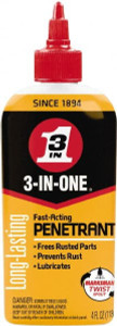 3-IN-ONE 4 oz Bottle Synthetic Penetrant/Lubricant Brown, 500°F Max 12001 - 42157354