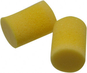 3M 20 Qty 1 Pack Disposable, Uncorded, 29 dB Earplugs Yellow, 20 Pairs 06528061 - 06527980