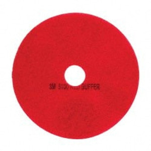 3M Spray Buffing Pad 20" Machine, Red Pad, Polyester 7000000663 - 01037522