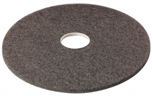 3M Stripping Pad 12" Machine, Black Pad, Nylon & Polyester 7000028441 - 01037894