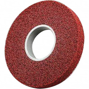 3M 12" Diam, 2" Face Width, 5" Center Hole, Medium Grade, Aluminum Oxide Deburring Wheel Convolute, Medium Density 5 Grade, 3,000 RPM 7000045892 - 01261403