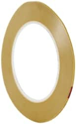 3M 1/16" Wide x 180 ft. Long x 5 mil Green Polypropylene Film Masking Tape Rubber Adhesive, 13 Lb/In Tensile Strength, Series 218 7000050052 - 06887012