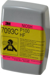 3M 12 Qty 1 Pack Olive & Magenta P100 Filter Series 7000, Protects Against Hydrogen Fluoride 7000052600 - 00167528