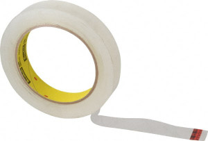 3M 3/4" x 72 Yd Clear Acrylic Adhesive Packaging Tape Polypropylene Film Backing, 2.5 mil Thick, Series 605 7000123569 - 65364036