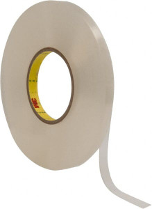 3M 1/2" x 27 Yd Acrylic Adhesive Double Sided Tape 1/32" Thick, Clear, Acrylic Foam Liner, Continuous Roll, Series 4658F 7000123766 - 00188862