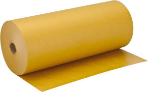 3M 12" Wide x 750 ft. Long x 2 mil Gold Specialty Coated Paper Masking Paper 17 Lb/In Tensile Strength 7000125989 - 06270813
