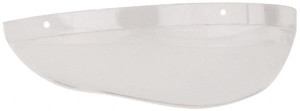 3M Polycarbonate Replacement Chin Protector Clear, Compatible with Hard Hats & W98 Face Shields 7000127233 - 71064323