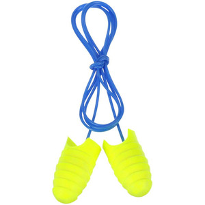 3M Earplugs, Disposable or Reusable: Disposable, Style: Corded, Noise Reduction Rating (dB): 31.00, Plug Shape: Bullet, Plug Color: Yellow, Plug Material: Foam 7000127654 - 93071645