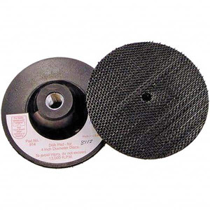 3M 4" Diam Hook & Loop Disc Backing Pad Firm Density, 13,000 RPM 7010299278 - 03051364