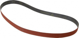 3M 1" Wide x 42" OAL, 80 Grit, Ceramic Abrasive Belt Ceramic, Medium, Coated, YF Weighted Cloth Backing, Wet/Dry, Series 777F 7010299926 - 82417536