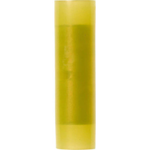 3M 12 to 10 AWG Compatible, Nylon Fully Insulated, Crimp-On Butt Splice Terminal 2 Wire Entries, Yellow 7010319562 - 88013727