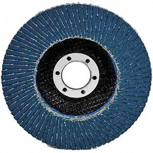 3M 7" 40 Grit 5/8-11 Center Hole Type 29 Zirconia Alumina Flap Disc Coarse Grade, Coated, Arbor Attachment, Cloth Backing, 8,600 RPM 7010327483 - 30652259