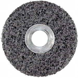 3M 3" Diam, 1" Face Width, 3/8" Center Hole, Very Coarse Grade, Silicon Carbide Deburring Wheel Unitized, Hard Density 7 Grade, 14,100 RPM 7010329032 - 01482090