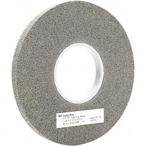 3M 12" Diam, 2" Face Width, 5" Center Hole, Fine Grade, Silicon Carbide Deburring Wheel Convolute, Hard Density 11 Grade, 3,000 RPM 7010329794 - 74014382