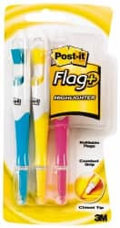 3M Pack of (3), Yellow, Pink, Blue Highlighters Chisel Tip, Oil-Based Ink 7010332080 - 66526120