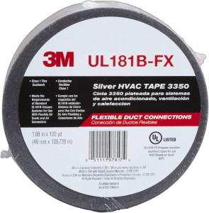 3M 120 Yd x 48mm x 3.1 mil Silver Foil Tape Acrylic Adhesive 7010334739 - 52649456
