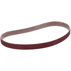 3M 1-1/2" Wide x 60" OAL, 180 Grit, Aluminum Oxide Abrasive Belt Aluminum Oxide, Very Fine, Coated, X Weighted Cloth Backing, Series 341D 7010361726 - 73218398