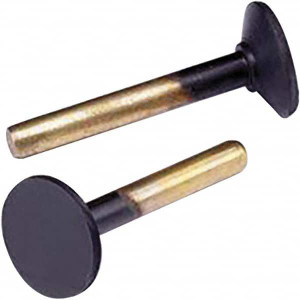 3M 1" Diam Adhesive/PSA Disc Backing Pad 1/4" Shank Diam, Medium Density, 20,000 RPM 7010365418 - 01934025