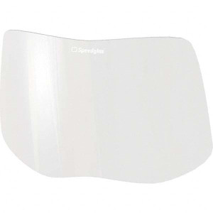 3M Welding Lenses & Plates, Type: Outside Protection Plate, Lens Shade: None, Lens Color: Clear, Mount: Front-Mounted, Material: Polycarbonate, Window Height (Inch): 6 7010385936 - 10047033