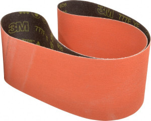 3M 6" Wide x 60" OAL, 60 Grit, Ceramic Abrasive Belt Ceramic, Medium, Coated, YF Weighted Cloth Backing, Wet/Dry, Series 777F 7100020199 - 82947714