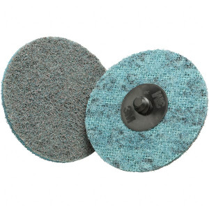 3M 1" Aluminum Oxide Quick Change Disc Type R Attachment, Medium Grade, Coated 7100075533 - 54872734
