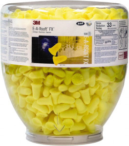 3M One Touch Earplug Refill with 33 dB Earplugs 500 Pairs, Tabletop 7100088422 - 66995341