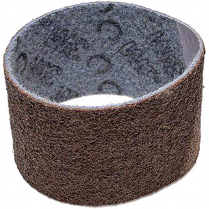 3M 3-1/2" Wide x 15-1/2" OAL, Aluminum Oxide Abrasive Belt Aluminum Oxide, Coarse, Nonwoven, Series SE-BS 7100096333 - 73220956