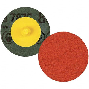 3M 3" Diam, 80+ Grit Ceramic Fiber Disc 20,000 Max RPM, Series 787C 7100100961 - 32318859