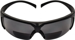 3M +1.5, Gray Lenses, Anti-Fog, Framed Magnifying Safety Glasses UV Protection, Gray Plastic Frame, ANSI Z87.1-2003 7100132362 - 39699715