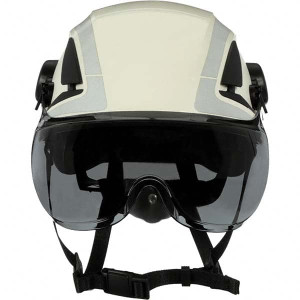 3M Hard Hat Accessories, Type: Visor, Hard Hat Compatibility: X5000, Material: Polycarbonate, Attachment Type: Slide In/Out, Color: Gray 7100176970 - 90259581
