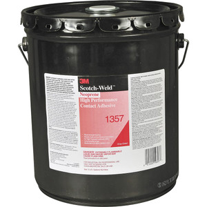 3M Construction Adhesives, Chemical Type: Neoprene, Application: Wall Lining and Flooring, Container Size Range: 5 Gal. 49.9 Gal., Container Size (fl. oz.): 640, Container Type: Pail, Color: Gray 00021200198977 - 73163842