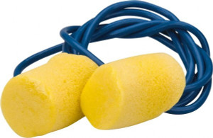 3M 20 Qty 1 Pack Disposable, Corded, 29 dB Earplugs Yellow, 20 Pairs 1-06528079 - 06527998