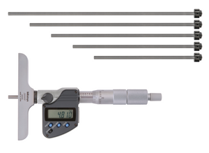 Mitutoyo Digital Depth Micrometer Series 329, 0-6”/0-152.4mm - 329-350-30