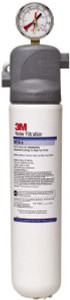 3M Aqua-Pure 4-1/4" OD, 17" Cartridge Length, 0.5 Micron Rating Cartridge Filter Assembly 3/8" Pipe Size, Reduces Sediment 7000144833 - 46071015