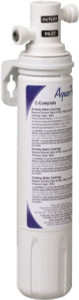 3M Aqua-Pure 2-3/8" OD, 12-1/2" Cartridge Length, 0.5 Micron Rating Cartridge Filter Assembly 1/4" Pipe Size 7100049872 - 46073334
