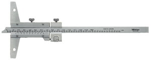 Mitutoyo Vernier Depth Gage, 0-300mm - 527-123
