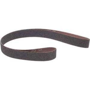 Norton 1" Wide x 42" OAL, 40 Grit, Aluminum Oxide Abrasive Belt Aluminum Oxide, Coarse, Coated, X Weighted Cloth Backing, Series R228 78072720910 - 05964044