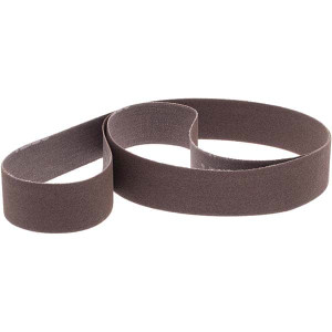 Norton 1" Wide x 42" OAL, 150 Grit, Aluminum Oxide Abrasive Belt Aluminum Oxide, Very Fine, Coated, X Weighted Cloth Backing, Series R228 78072720880 - 05964150