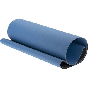 Norton 25" Wide x 75" OAL, 120 Grit, Zirconia Alumina Abrasive Belt Zirconia Alumina, Fine, Coated, X Weighted Cloth Backing, Wet/Dry, Series R823 69957344791 - 97582605