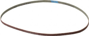 Tru-Maxx 1/4" Wide x 24" OAL, 40 Grit, Aluminum Oxide Abrasive Belt Aluminum Oxide, Coarse, Coated 7021 - 85559599
