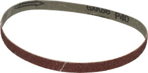 Tru-Maxx 1/2" Wide x 18" OAL, 40 Grit, Aluminum Oxide Abrasive Belt Aluminum Oxide, Coarse, Coated 7053 - 85559912 Tru-Maxx 1/2" Wide x 18" OAL, 40 Grit, Aluminum Oxide Abrasive Belt Aluminum Oxide, Coarse, Coated 7053 - 85559912
