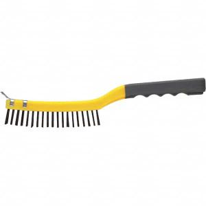 Krylon Steel Wire Brush 10" Brush Length, 13" OAL, 1-1/8 Trim Length, Plastic Handle 997015000 - 41014697