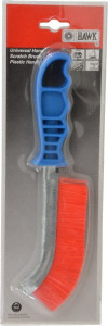 Value Collection 1" Trim Length Polypropylene Nylon Scratch Brush Brush 5-1/2" Brush Length, 10" OAL, 1" Trim Length, Plastic Ergonomic Handle 17630.001 - 64955610