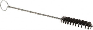 Weiler Abrasives 2-1/2" Long x 9/16" Diam Steel Hand Tube Brush Single Spiral, 9" OAL, 0.005" Wire Diam, 5/32" Shank Diam 21233 - 75851329