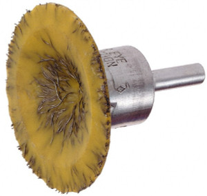 Osborn 1-3/4" Diam Steel Flared End Brush 1/4" Shank Diam, 25,000 Max RPM 0003075700 - 00126789