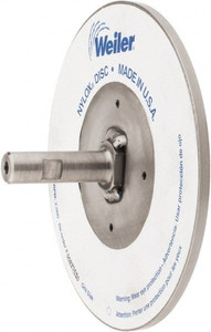 Weiler Abrasives 7/8" Arbor Hole to 3/4" Shank Diam Drive Arbor For 8" Weiler Disc Brushes 97726 - 00227520